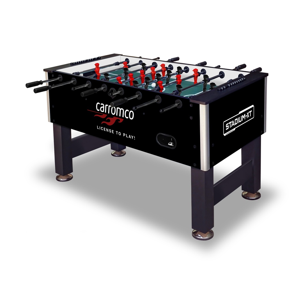 Carromco Kickertisch Stadium-XT - Profi Tischkicker für Erwachsene, 142x75x87,5 cm