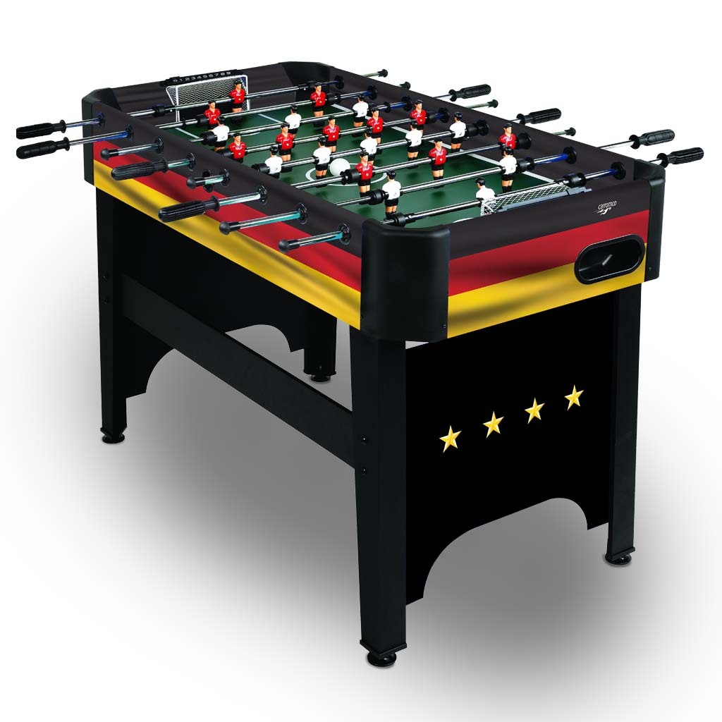 Carromco Kickertisch Deutschland-XT - Tischfußball Edition im Deutschland-Design