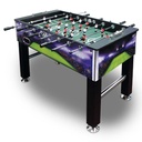 Carromco Kickertisch Arena-XT – Profi Kicker Tischfußball in blauem Design