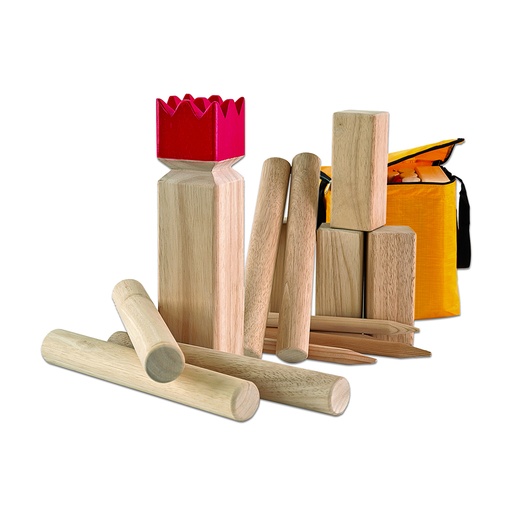 [07710] Carromco Spiel Wikingerschach Original - Kubb Schwedenschach Set