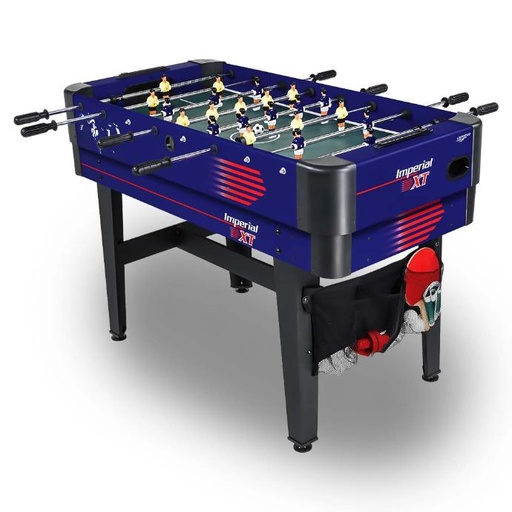 [06107] Carromco Multifunktionstisch Imperial-XT Tischspiele - 7 in 1 mit Billard, Tischtennis, Gleithockey